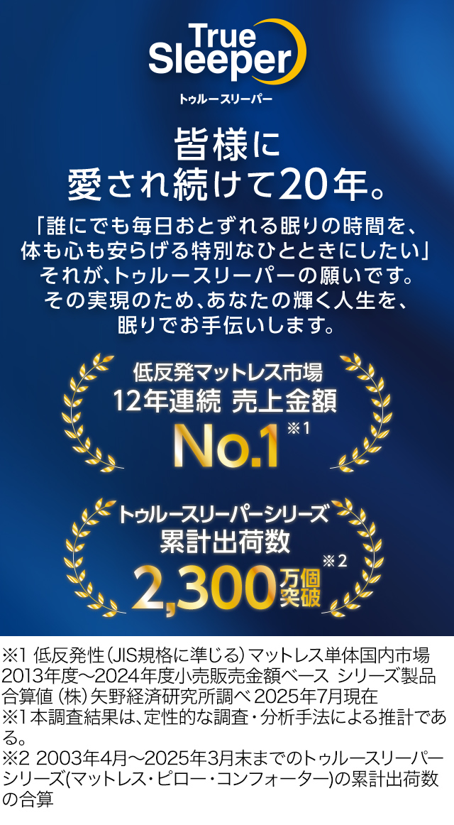 トゥルースリーパー（True Sleeper） 低反発マットレス ライト3.5