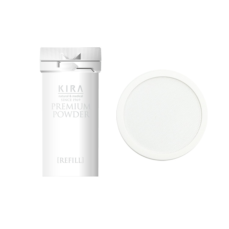 綺羅化粧品 キラ プレミアムパウダー EX SPF18 PA++ リフィル21g 粉