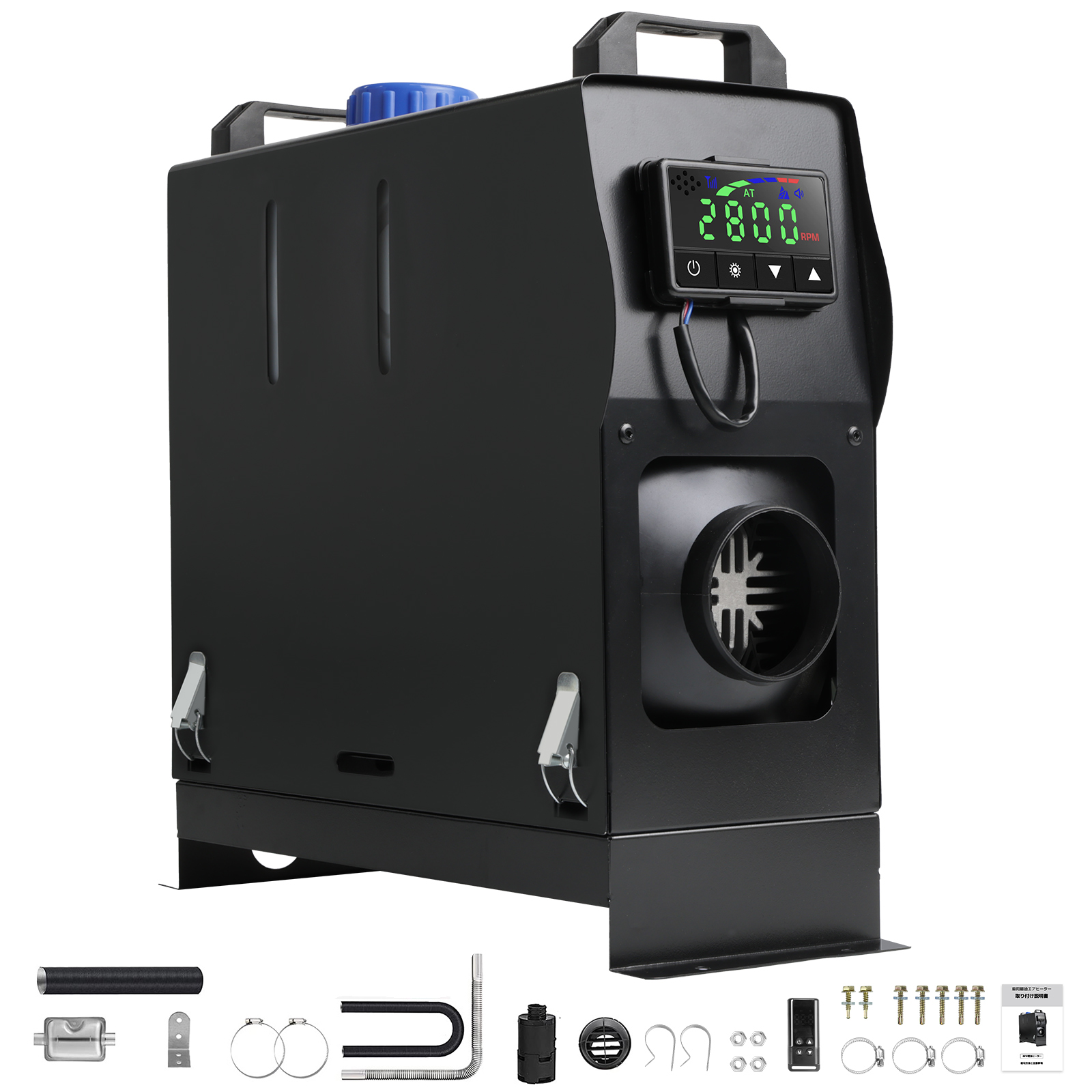 エアヒーター 12V 8KW車用 軽油 一体式 車用ヒーター FFヒーター 低