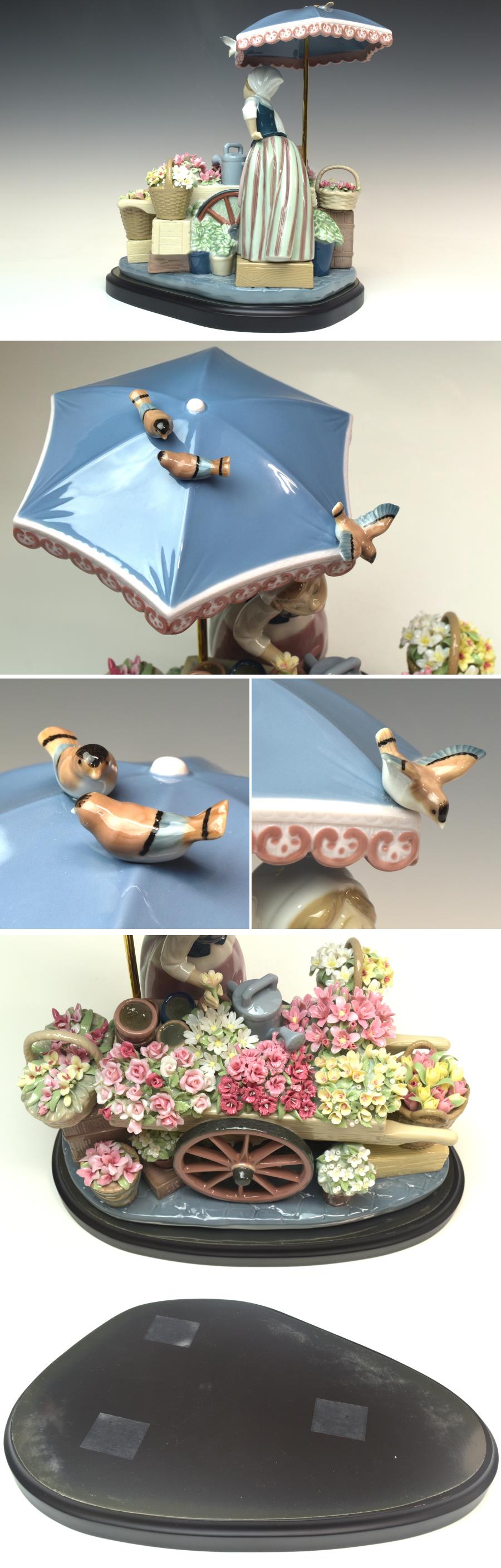 LLADRO（リヤドロ） 【趣楽】 「公園通りの花屋さん」 ケース幅
