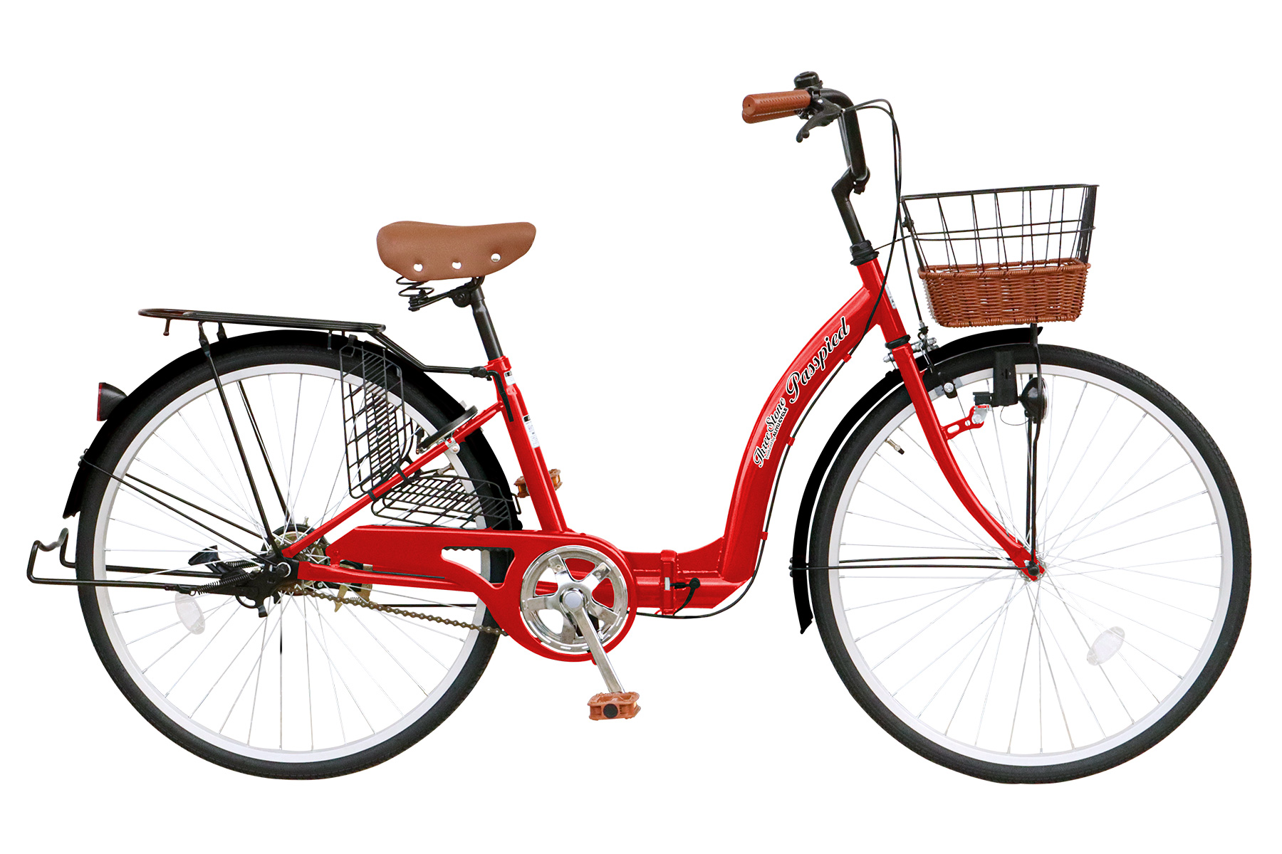 シティサイクル（色：レッド系）｜自転車車体｜自転車｜車、バイク