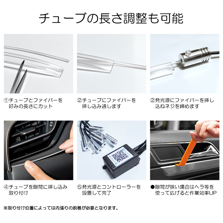 KG系/KG2P CX-8 アンビエントライト ファイバーLED/ラインLED 間接照明