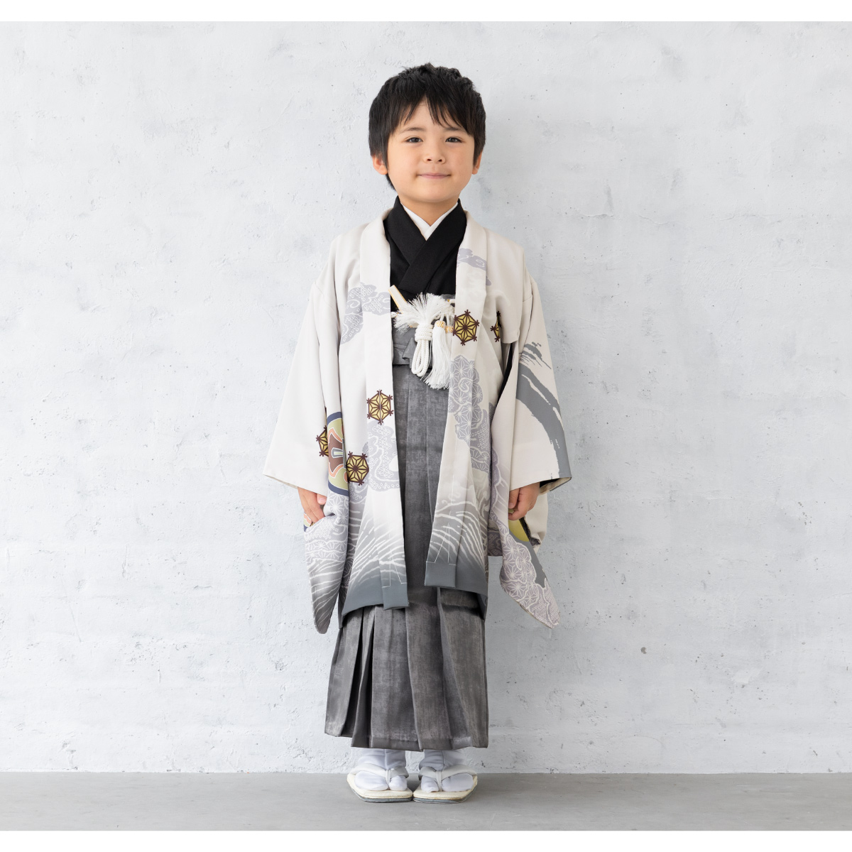 SOUBIEN（創美苑） 七五三 着物 5歳 販売 五歳 袴セット 羽織 半襦袢