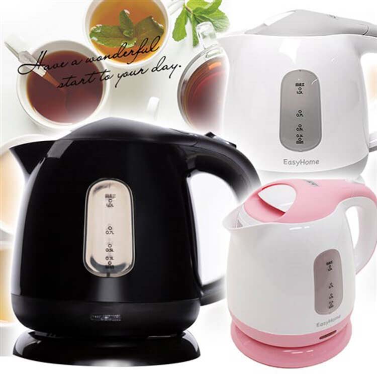 コンパクトケトル 湯沸かし器 1L グレー KTK-300 ( 1台 )/ ヒロ