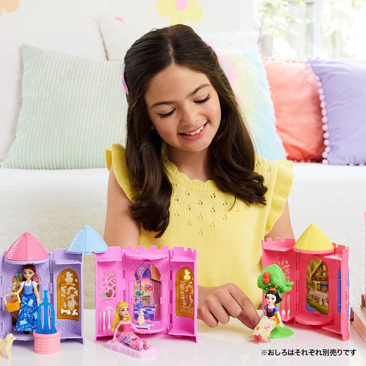 ディズニープリンセス かさねるおしろ プリンセスとちいさなおへや2