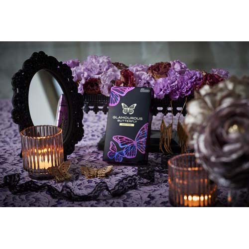 コンドーム／グラマラスバタフライ ホット 1000 ( 12個入