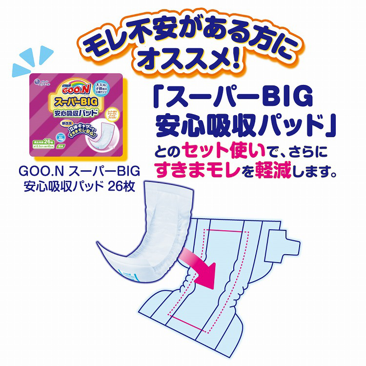 GOO.N グーン(GOO.N) スーパーBIG テープ止めタイプ ( 28枚入
