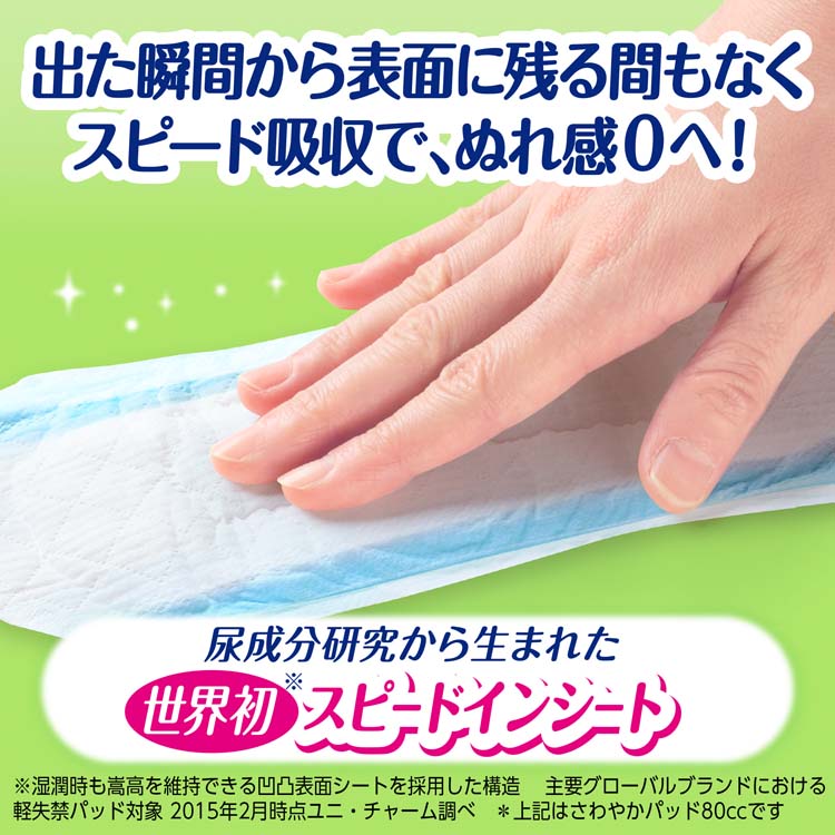 ライフリー さわやかパッド 20cc 女性用 尿ケアパッド 19cm ( 32枚入