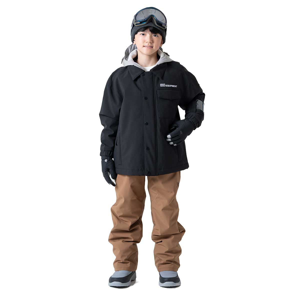 NIMA キッズ ジュニア スキーウェア 上下セット 耐水圧10000mm 男の子