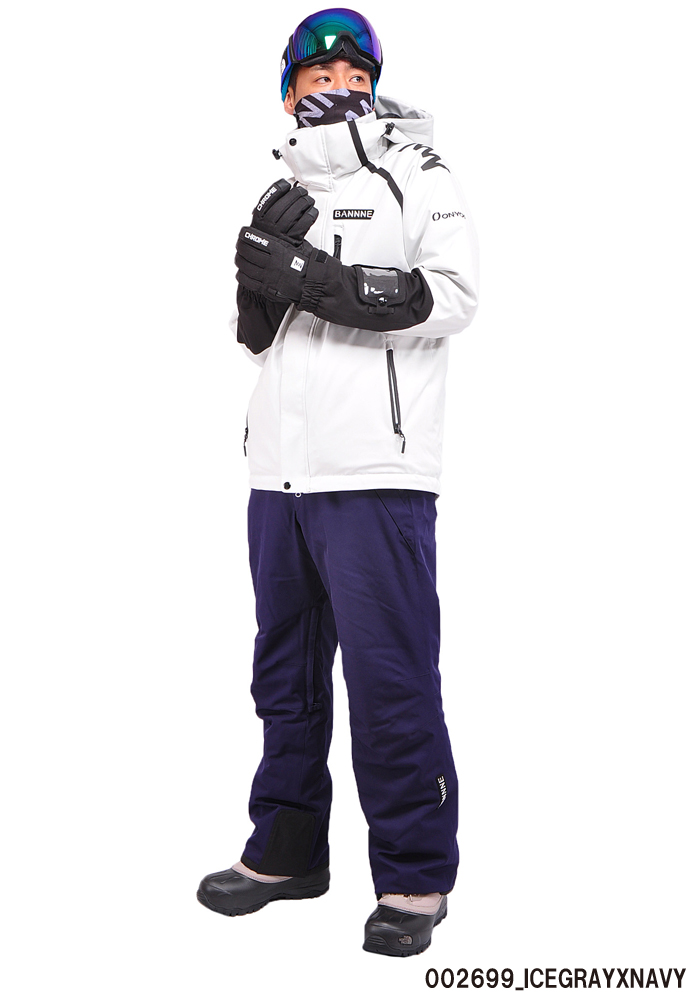メンズスキースーツ オンヨネ CHROME MENS SKI SUIT クローム BANNNE
