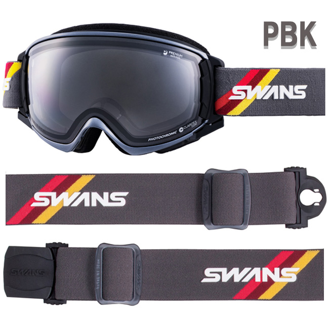 スノーゴーグル SWANS スワンズ ROVO ダブルレンズ ヘルメット対応