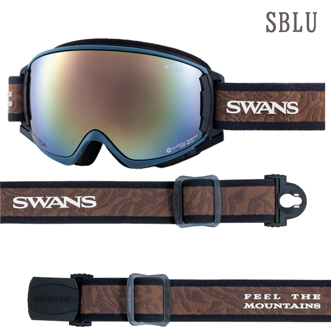 スノーゴーグル SWANS スワンズ ROVO ロヴォ 偏光レンズ ULTRA LENS