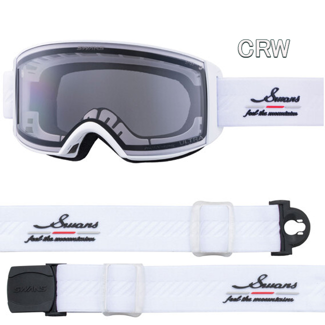 SWANS スワンズ ゴーグル RACAN ULTRA 調光ミラー RA-MDH-CU-LG くもり