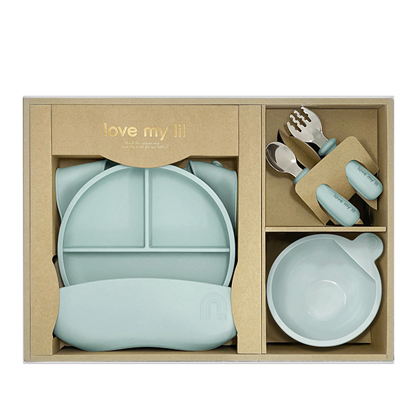 名入れ 食器セット 出産祝い ラブマイリル ギフトセットA lovemylil お