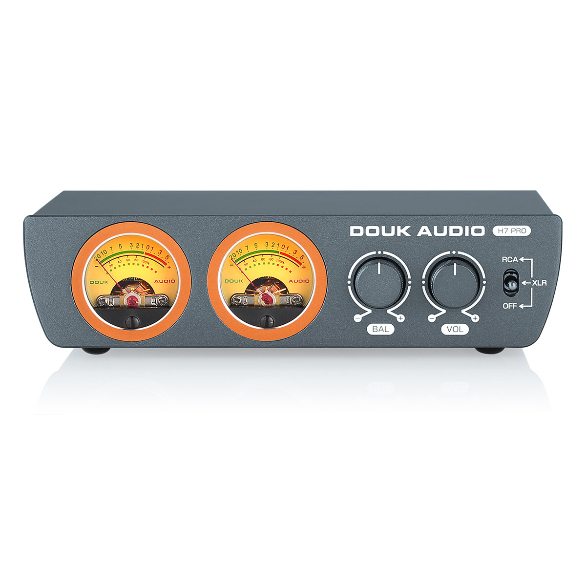 Nobsound Douk Audio H7 PRO TPA3255 デジタルアンプ VUメーター付き