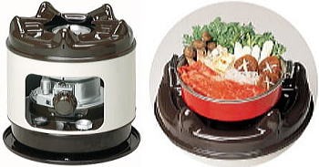 トヨトミ 石油こんろ K-3F に替芯付き 煮炊き専用 火鉢タイプ TOYOTOMI