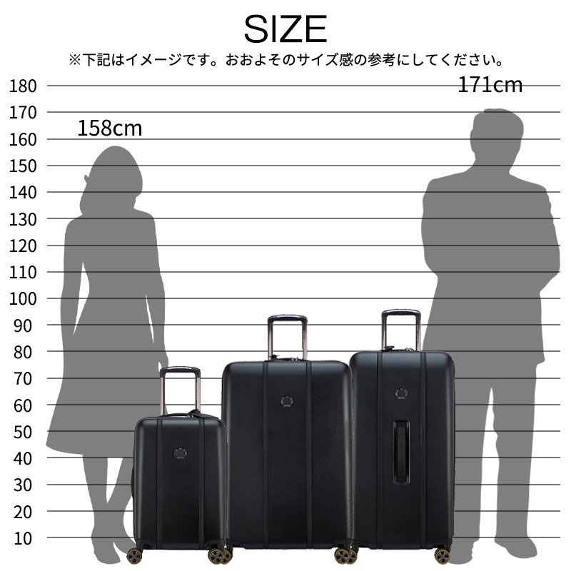 DELSEY（デルセー） 送料無料 正規品 スーツケース カデンス スーツ