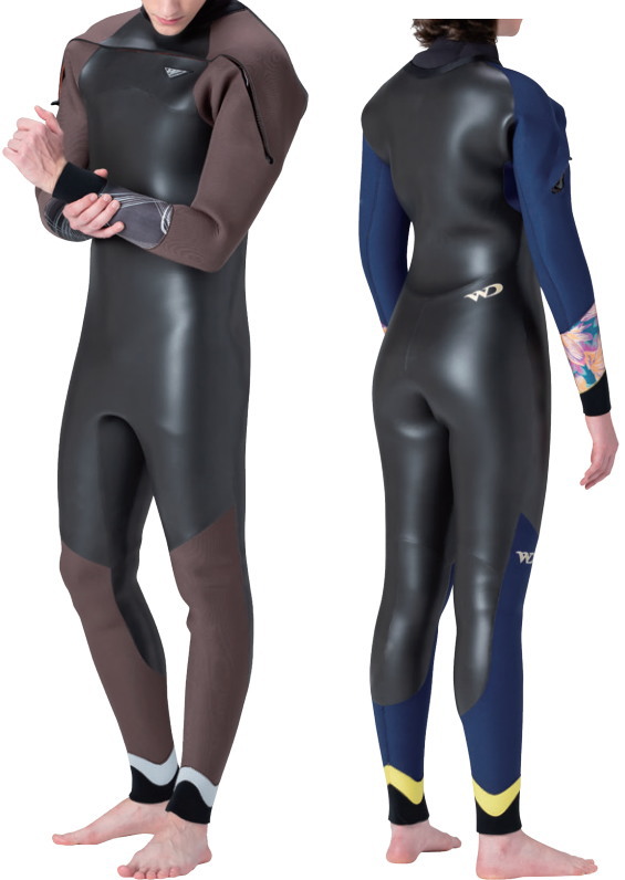 ワールドダイブ セミドライスーツ 6.5mm×5.5mm×5mm CSD65 WORLD DIVE