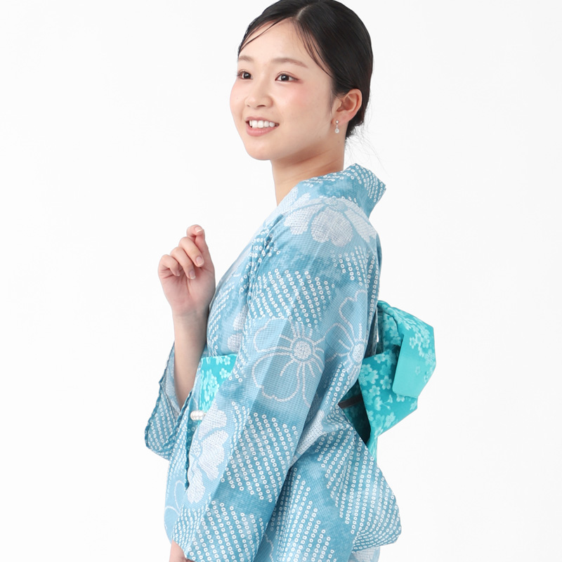 BOTAN 二部式浴衣 帯 下駄 3点 セット レディース 着付け セパレート