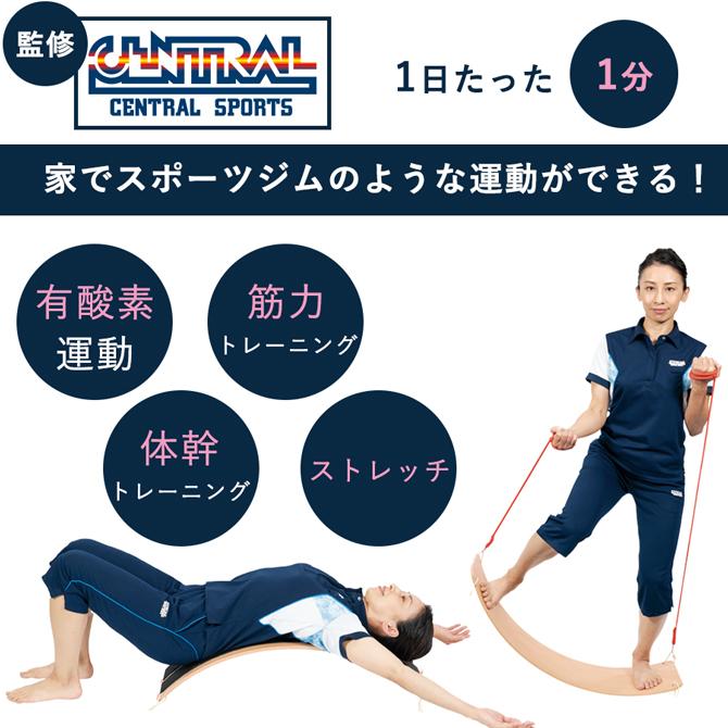 セントラルスポーツ監修 フィットネスコアボード / 筋トレ 宅トレ 健康