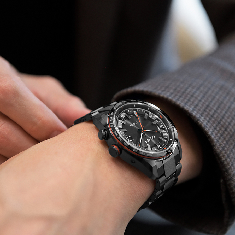 ATTESA（CITIZEN） シチズン アテッサ ACT Line アクトライン ブラック