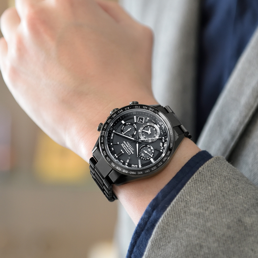 ATTESA（CITIZEN） シチズン アテッサ ACT Line アクトライン ブラック