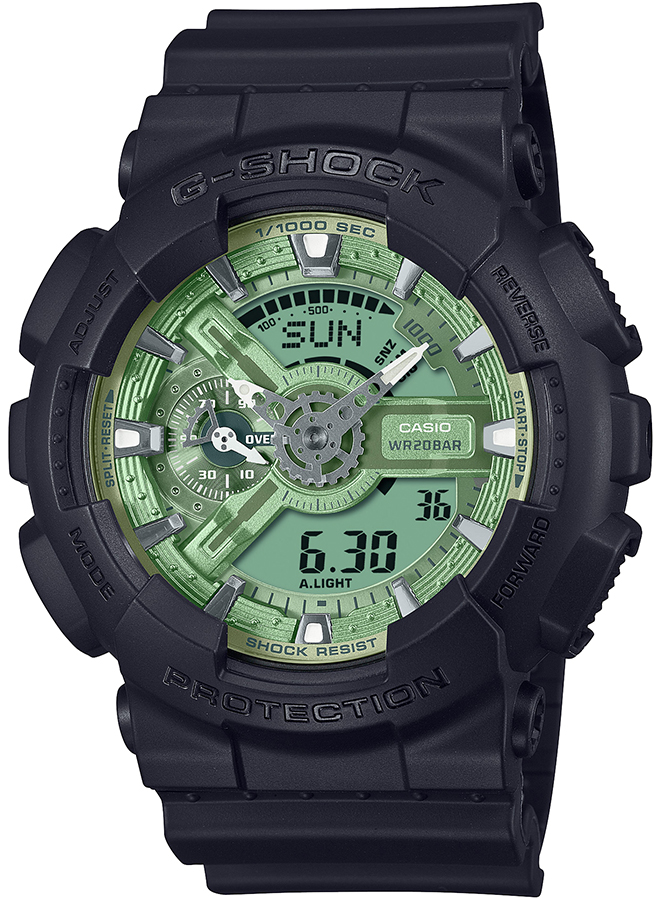 G-SHOCK メタリックカラーダイヤル GA-110CD-1A3JF メンズ 腕時計 電池