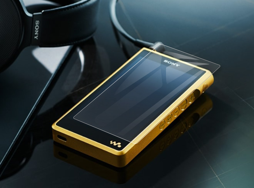 マンセルSONY NW-WM1ZM2 ＋ TPUケース,ガラスフィルム付 SONY walkman