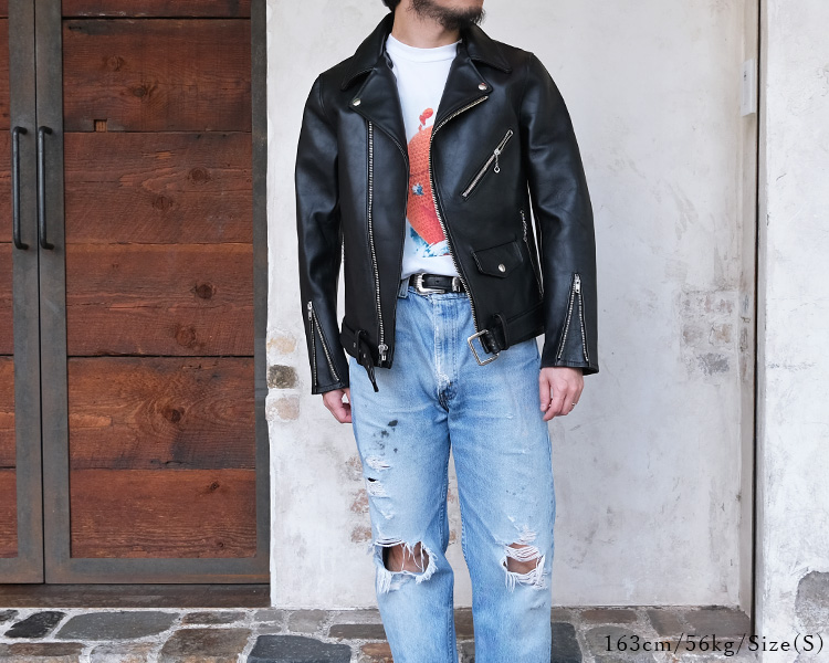 JELADO（ジェラード） SG71428 Rebel Jacket Horse Hide Semi Aniline