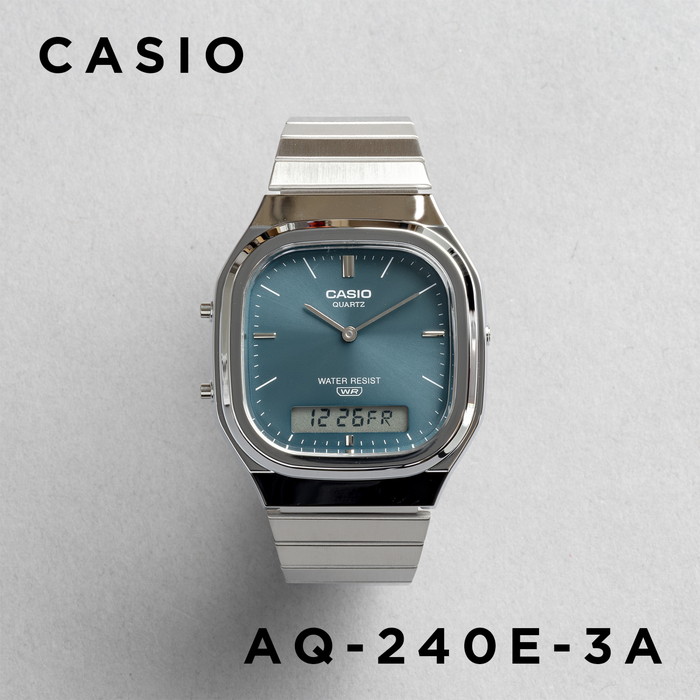 スタンダードアナデジ 海外正規品 10年保証 CASIO STANDARD MEN カシオ