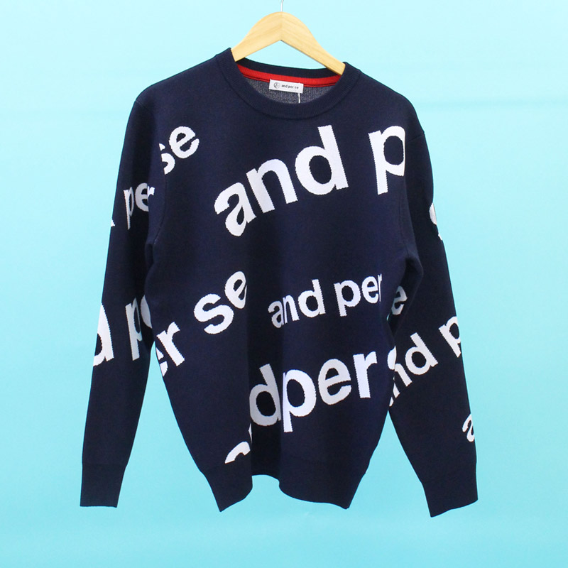 and per se（アンパスィ） ゴルフウェア メンズ ニットセーター