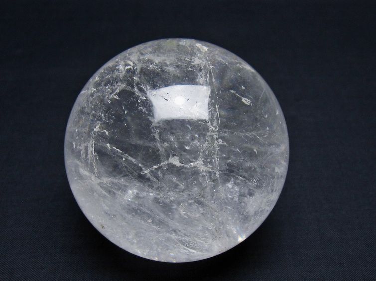 水晶 スフィア 丸玉 68mm 水晶玉 球体 玉 一点物 [送料無料] 151-7854