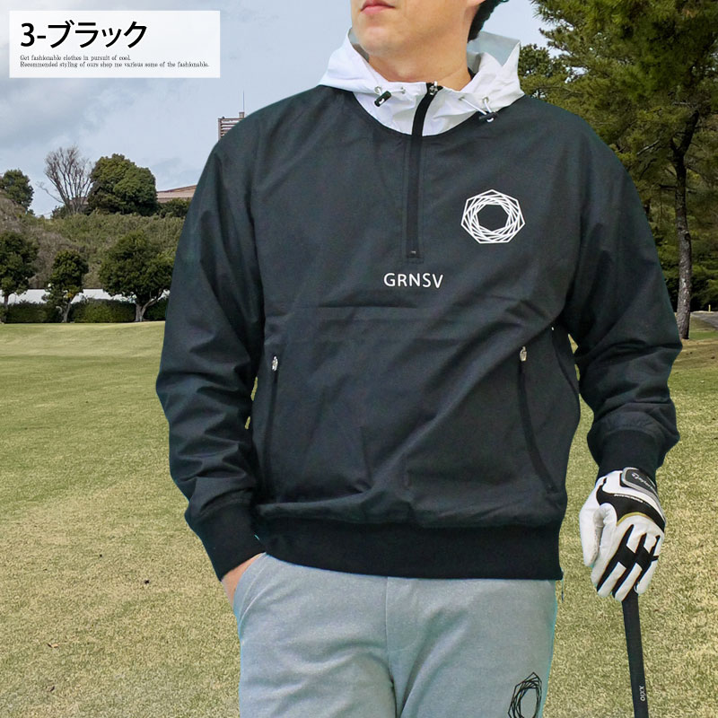ゴルフジャケット メンズ ゴルフウェア スニードジャック プルオーバー