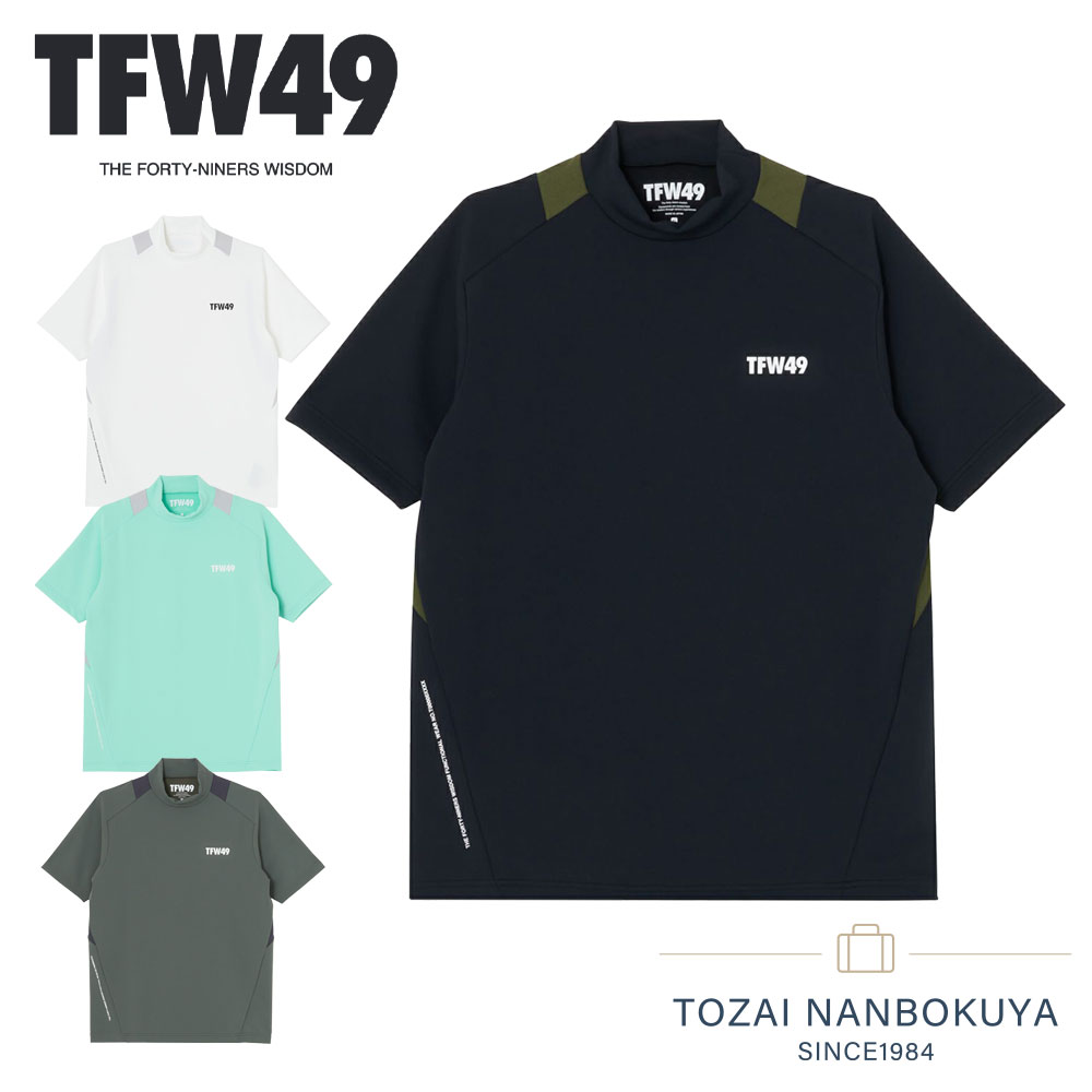 V12（ヴィ・トゥエルヴ） TFW49 SIDE MESH SHORT SLEEVE MOCKNECK