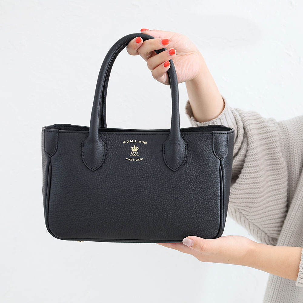 A.D.M.J（エーディーエムジェイ） A.D.M.J. 牛革 ミニトートバッグ