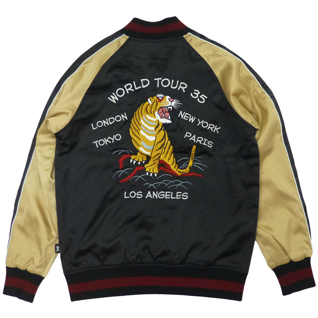 STUSSY（ステューシー） UO×Stussy Satin Souvenir Jacket アーバン