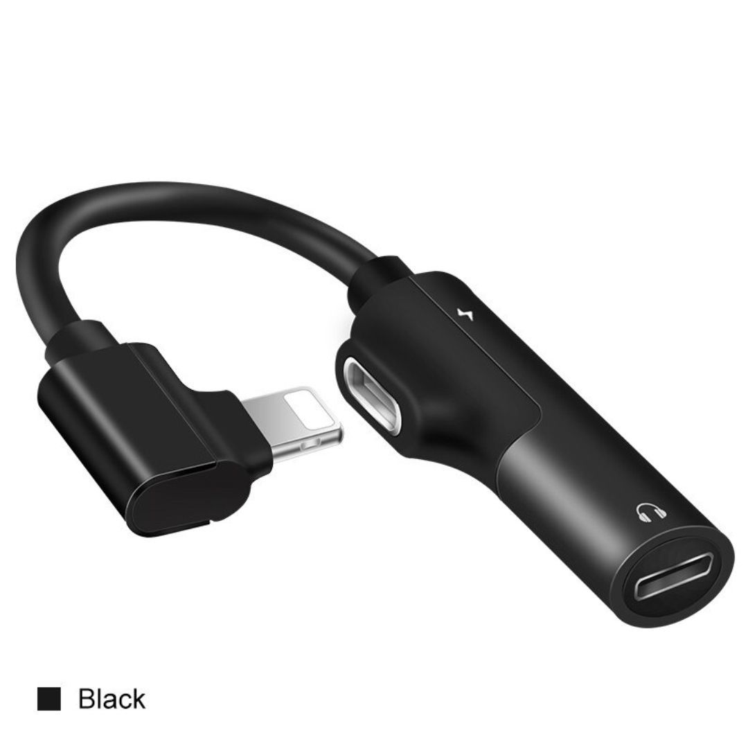 iPhone 12 Pro Max mini 11 XS XR イヤホン変換アダプタ 充電しながら