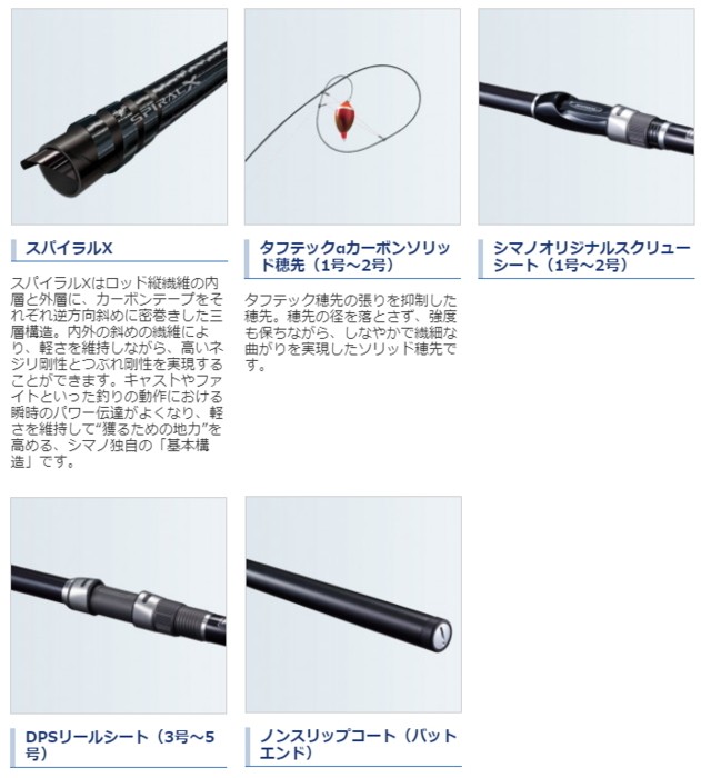 シマノ（SHIMANO） 磯竿 20 アドバンス イソ 1.5号-500 / shimano