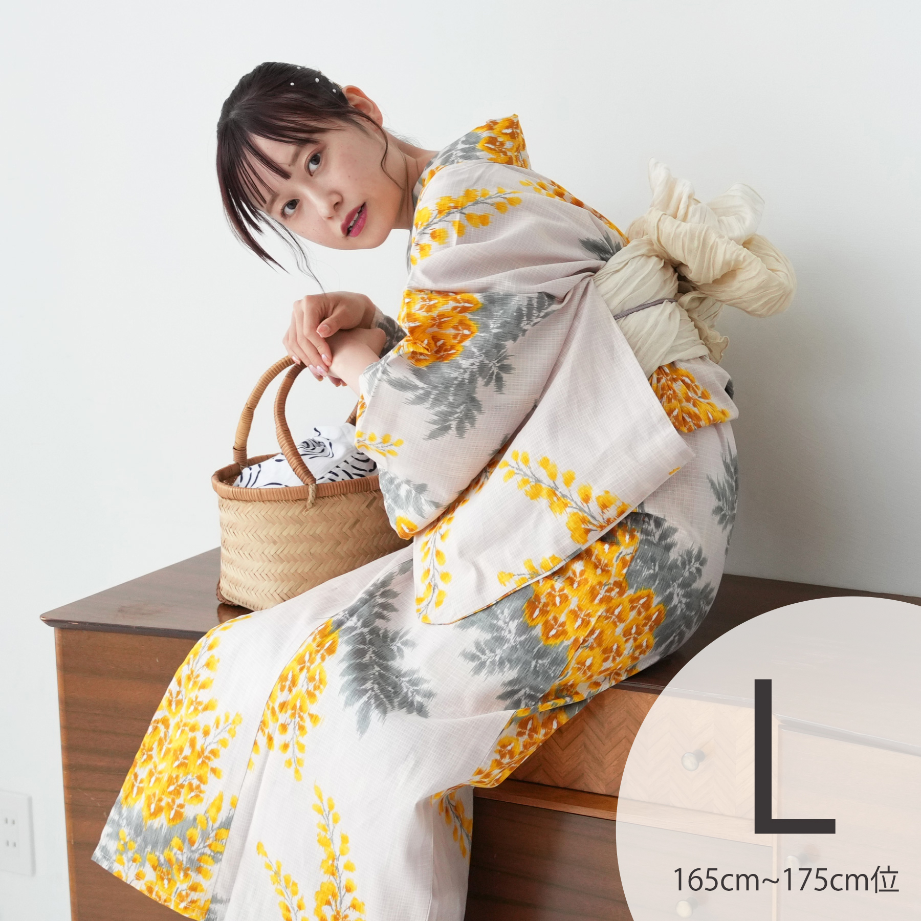 utatane 浴衣 レディース セット（浴衣 帯 下駄） トールサイズ 古典柄