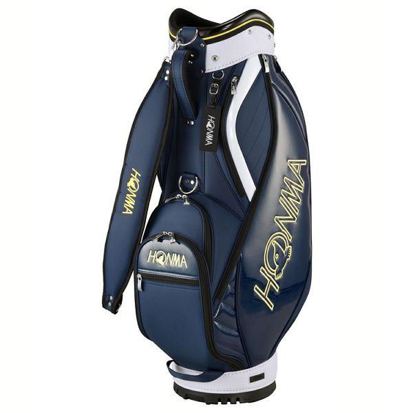 中古】HONMA ゴルフバッグ・キャディバッグ ネイビー 本間ゴルフ