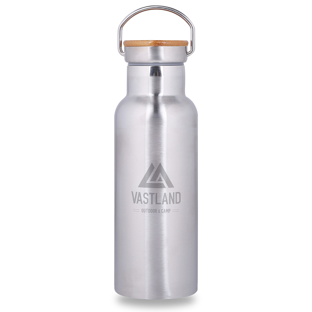 VASTLAND 水筒 ステンレスボトル マグボトル 500ml 保温 保冷 二重断熱