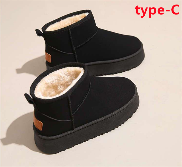 ムートンブーツ レディース スノーブーツ 裏ボア ファー付き 身長