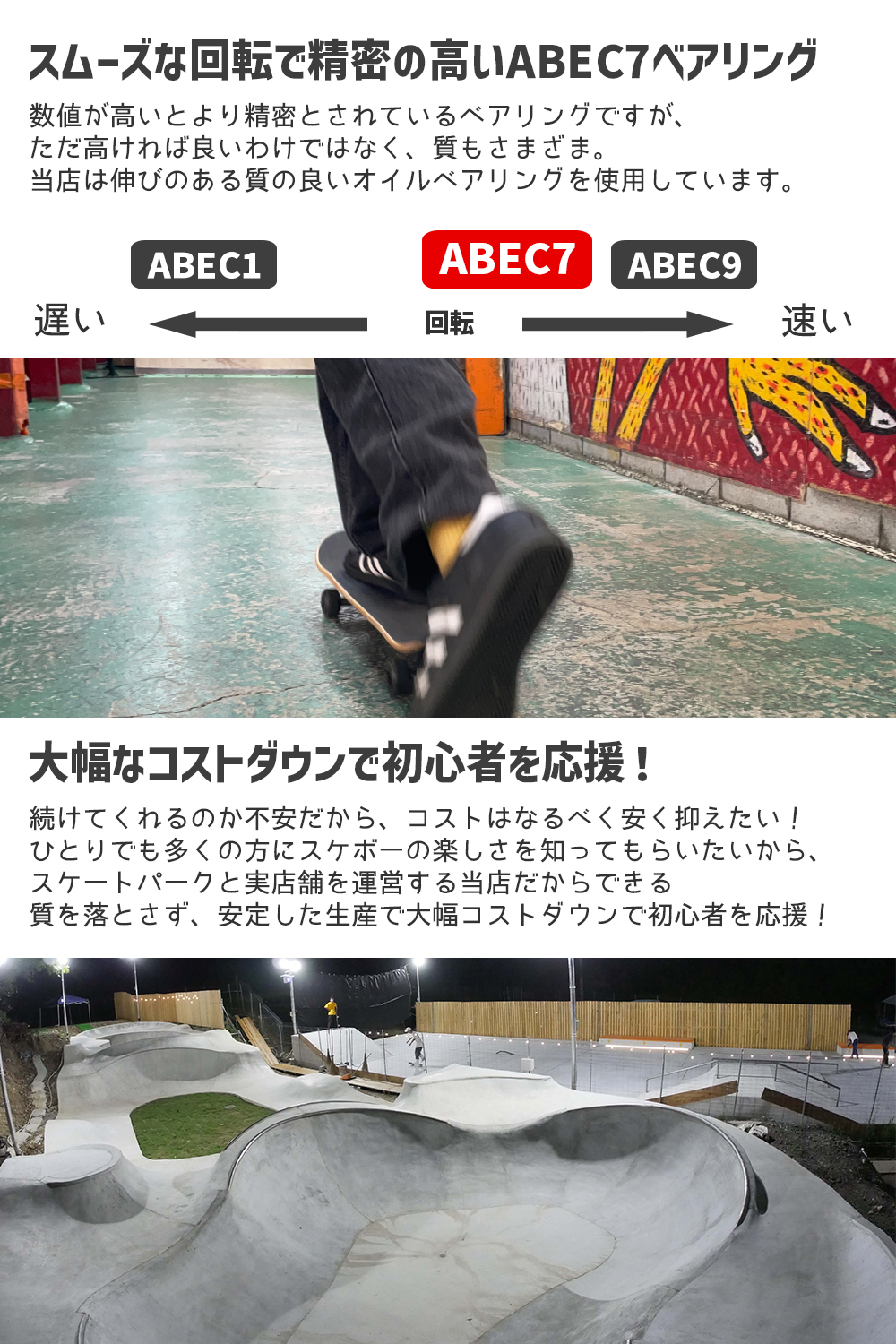 スケートボード ブランク コンプリート スケボー 無地 デッキ ブランク