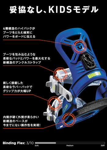 UNION BINDING 25-26 UNION ユニオン CADET MINI キャデット ミニ