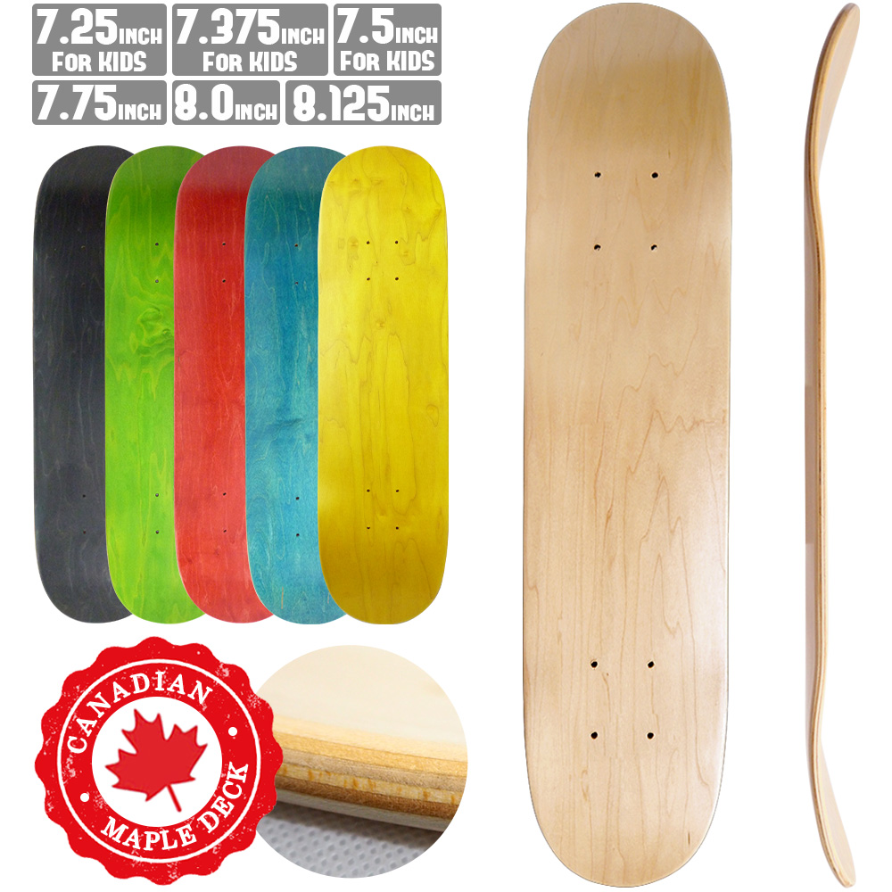 スケボー スケートボード ブランクデッキ 無地 キッズ 子供 大人