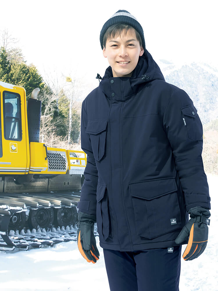 アイトス 作業服 タルテックス AITOZ TULTEX 防寒コート AZ-8575 5L