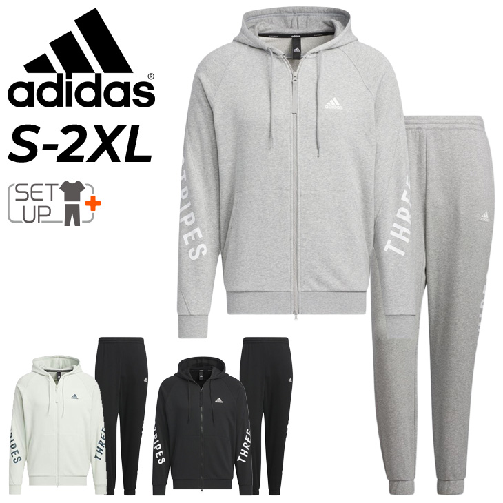 adidas（アディダス） スウェット メンズ 上下 フルジップパーカー