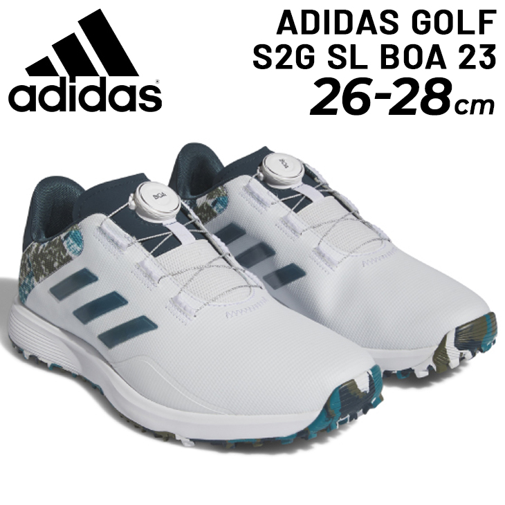 adidas（アディダス） メンズ ゴルフシューズ 3E相当 幅広 スパイク