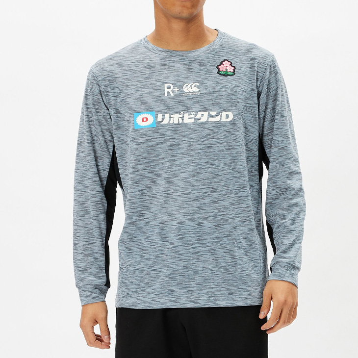 シャツ カンタベリー 長袖 Tシャツ メンズ ラグビー 日本代表