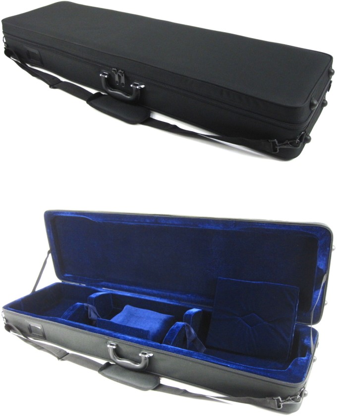 三味線ケース 新・600DPU撥水軽量長ケース（細棹・中棹三味線用/長唄